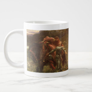 Caneca De Café Grande La Belle Dame sans Merci por Sir Frank Dicksee