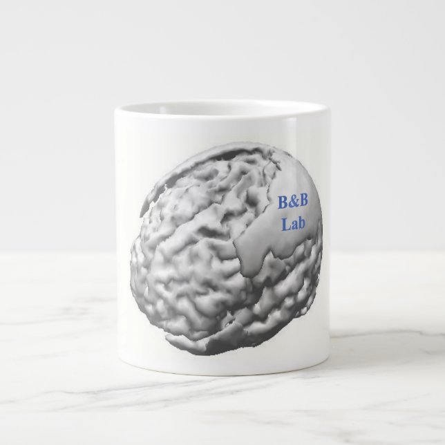 Caneca De Café Grande Lab Mug B&B (Frente)