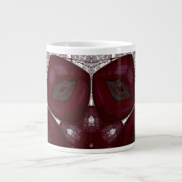 Caneca De Café Grande Lábios Flor Prem Mandal