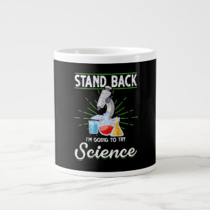 Caneca De Café Grande Laboratório de Química Física Biologia da Ciência