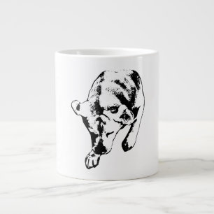 Caneca De Café Grande Laboratório de Sonhos - Estudo Silencioso de Topo