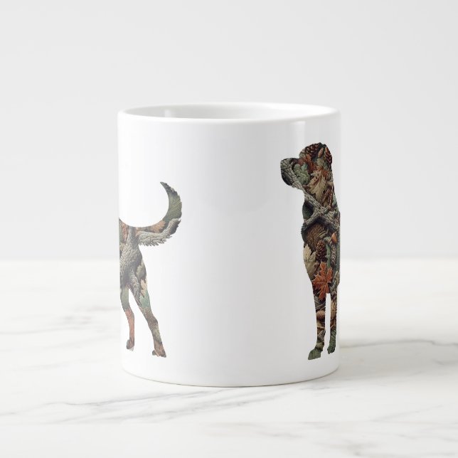 Caneca De Café Grande Labrador Retriever Jumbo Coffee Mug (Frente)