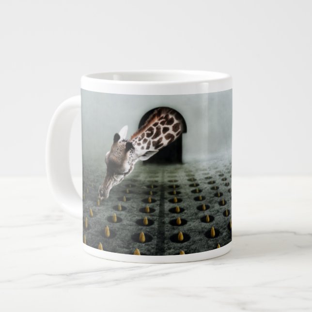 Caneca De Café Grande ladrão de tulipas 2 2013 (Frente Esquerda)