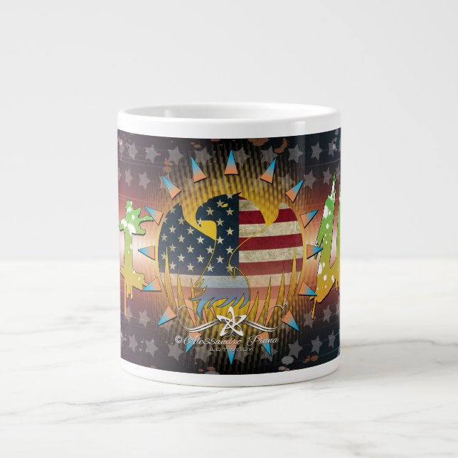 Caneca De Café Grande Lady Sioux (Frente)