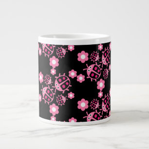 Caneca De Café Grande Ladybird E Ladybug
