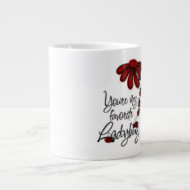 Caneca De Café Grande Ladybug - Jumbo Mug