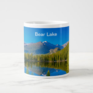 Caneca De Café Grande Lago Urso no Parque Nacional de Rocky Mountain