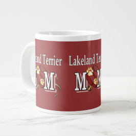 Caneca De Café Grande Lakeland Terrier Mãe