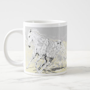 Caneca De Café Grande Lâmpada Branca em Movimento