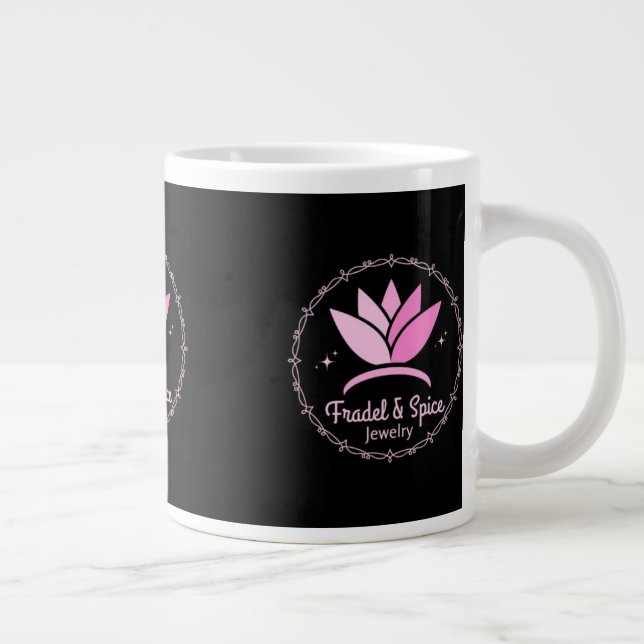 Caneca De Café Grande Lâmpadas e Copas (Direita)
