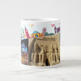 Caneca De Café Grande Lâmpadas e Copas
