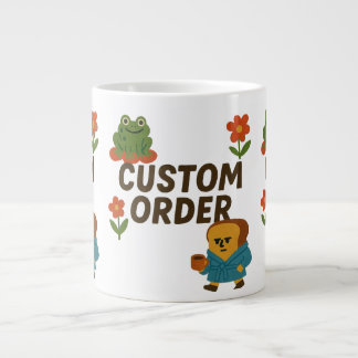 Caneca De Café Grande Lâmpadas e Copas