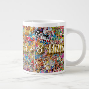 Caneca De Café Grande Lâmpadas e Copas