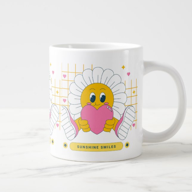 Caneca De Café Grande Lâmpadas e Copas (Direita)