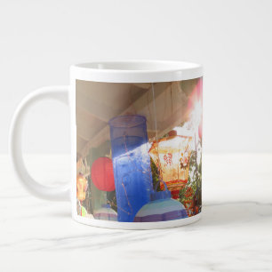 Caneca De Café Grande Lanternas de Iluminação Grande - Vineyard de Marth