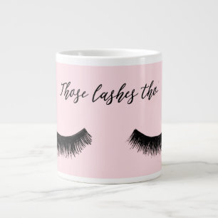 Caneca De Café Grande Lash Chat - Aquelas Lashes