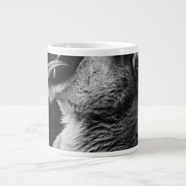 Caneca De Café Grande leão (Frente)