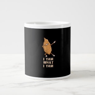 Caneca De Café Grande Legal Eu Giro O Que Eu Grito - Dançarino De Ventil