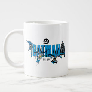 Caneca De Café Grande Legendas do Batman para Sempre Gráfico