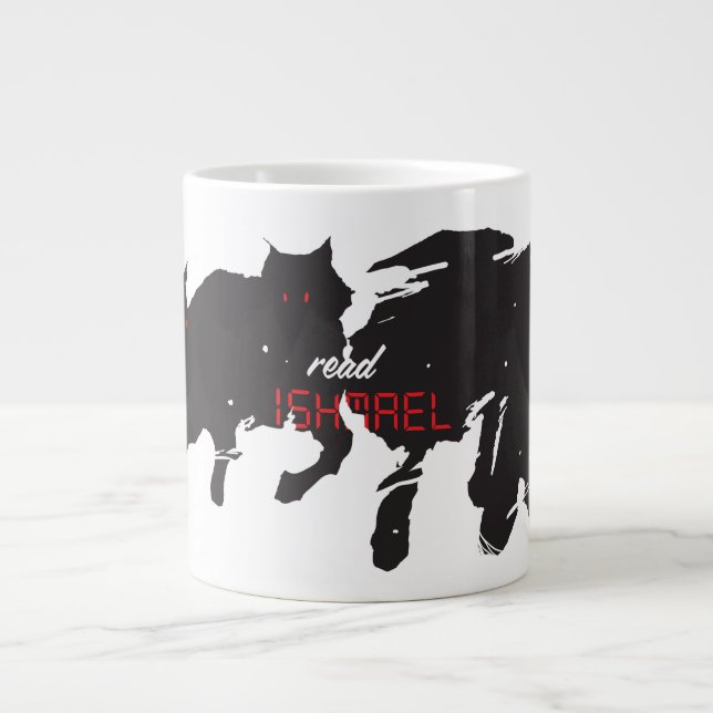 Caneca De Café Grande Leia Ishmael Wolves (Frente)