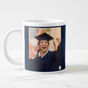 Caneca De Café Grande Lembrança de Graduação 2026 Foto de Formatura