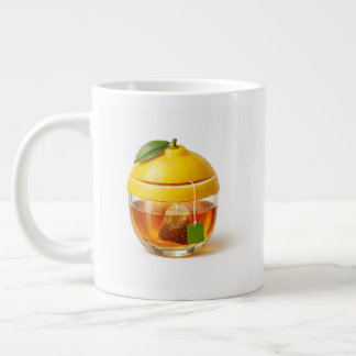 Caneca De Café Grande Lemon tea Specialty Mug - Minimal kitchen design 