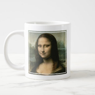 Caneca De Café Grande Leonardo Vinci   Mona Lisa, c.1503-6