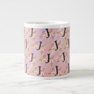 Caneca De Café Grande Letra J