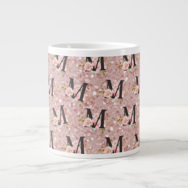 Caneca De Café Grande Letra M (Frente)