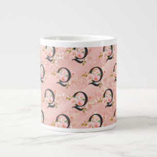 Caneca De Café Grande Letra Q