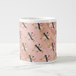 Caneca De Café Grande Letra X