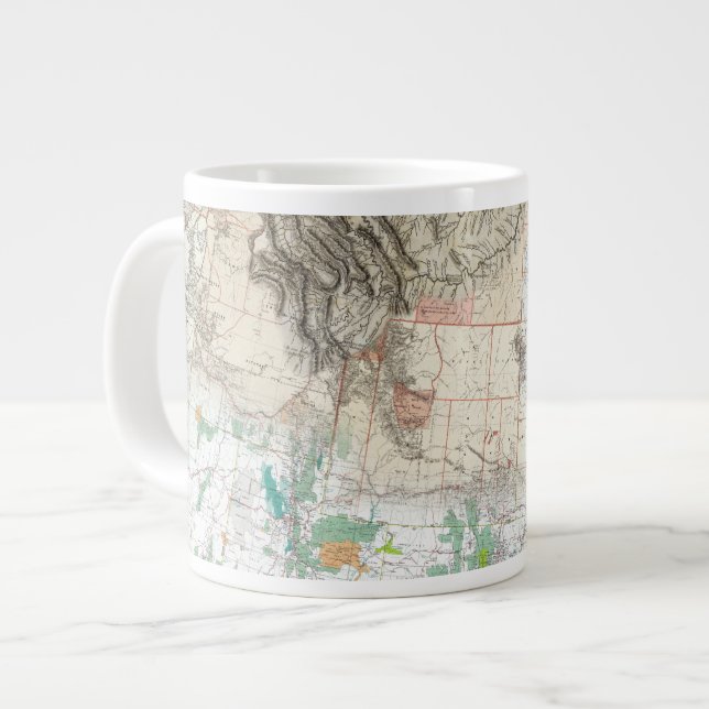 Caneca De Café Grande Lewis e Clark (Frente Esquerda)