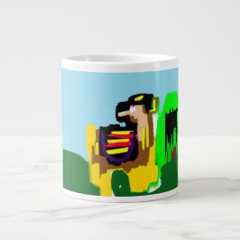 Caneca De Café Grande Lhama alegria