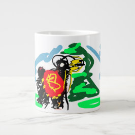 Caneca De Café Grande Lhama divertida