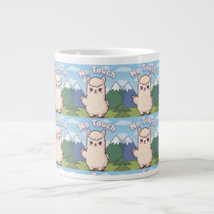 Caneca De Café Grande Lhama Fofa