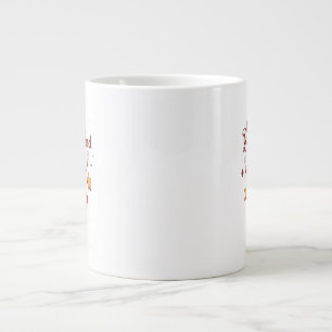 Caneca De Café Grande Liberte seu mascote retrô da mente