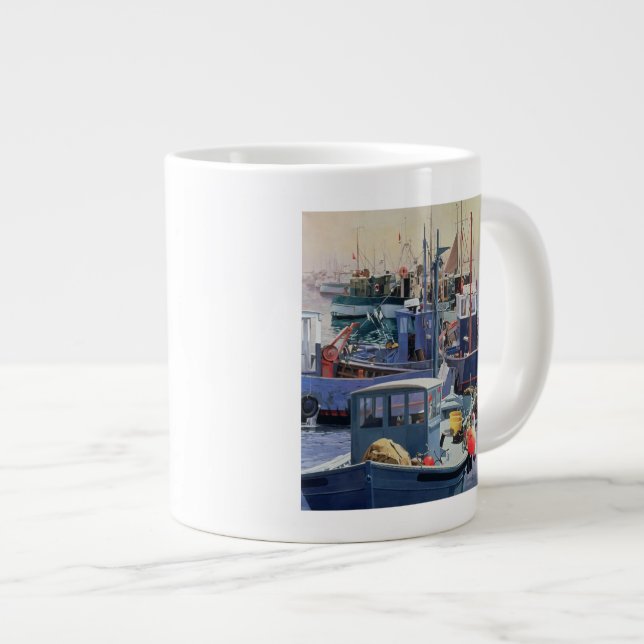 Caneca De Café Grande Ligações 1986 (Frente Esquerda)
