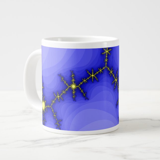 Caneca De Café Grande Lightning Strike Mug (Frente Esquerda)