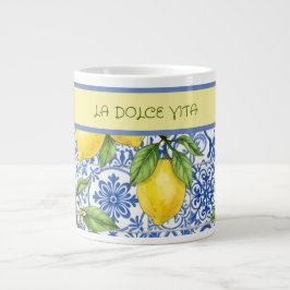Caneca De Café Grande Limão Siciliano