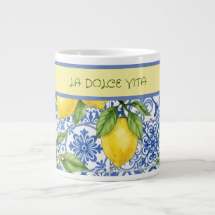 Caneca De Café Grande Limão Siciliano