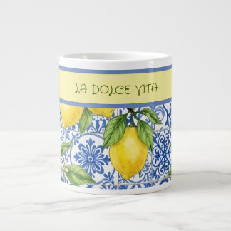 Caneca De Café Grande Limão Siciliano