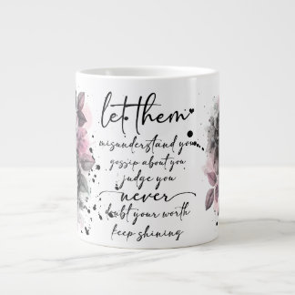 Caneca De Café Grande Lindo Deixá-Los Especialmente Mug