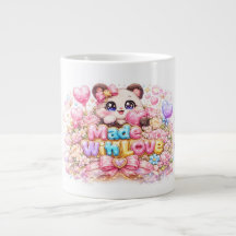 Lindo Kawaii Feito Com Amor Nome do Gato Pastel Ro