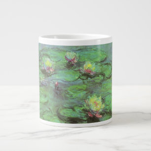Caneca De Café Grande Lírios de Claude Monet, Impressionismo venenoso