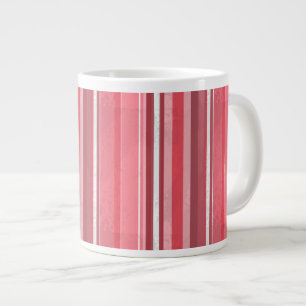 Caneca De Café Grande Listras rosa e fedorentas