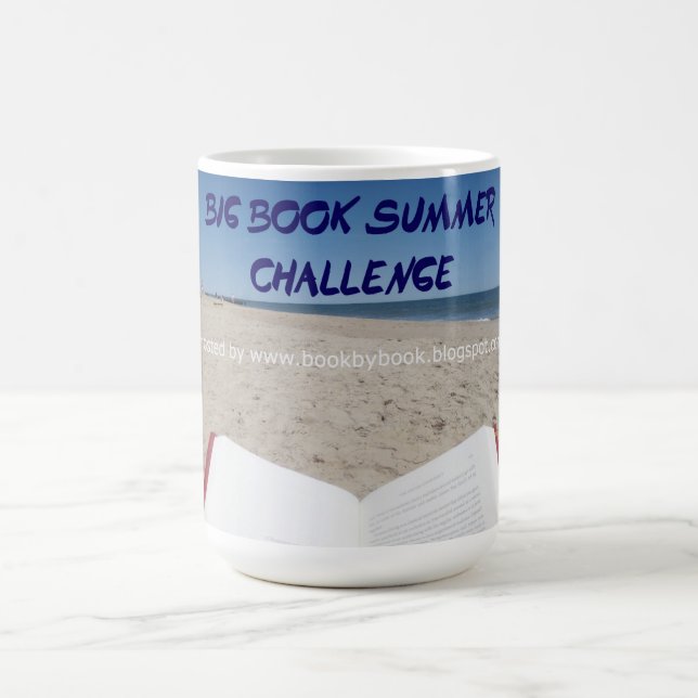 Caneca De Café Grande Livro Verão Grande 15 oz Mug (Centro)