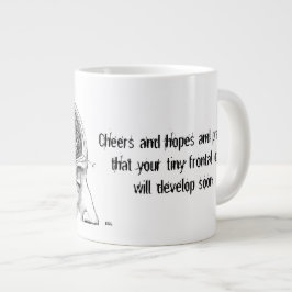 Caneca De Café Grande Lobe Haiku Mug
