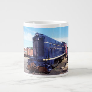 Caneca De Café Grande Locomotiva Baldwin B&O #412 Jumbo Mug