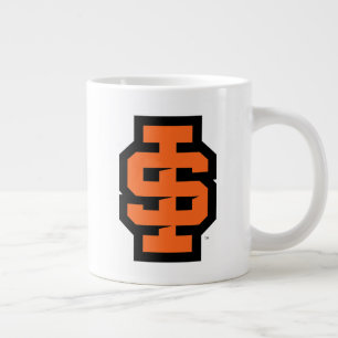 Caneca De Café Grande Logotipo Bold Bengals da Universidade Estadual de 