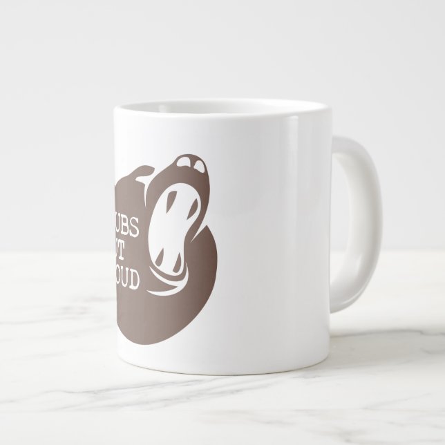 Caneca De Café Grande Logotipo COL V3 Mug (Frente Esquerda)